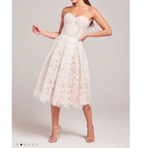 Nadine Merabi Olivia White Dress size Medium